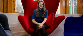 Aalto-yliopisto, Otaniemi stories: Iida Palosuo, muotoilun opiskelija, Co-director of DASH / Kuvaaja: Sinikoski