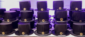 Doctoral hats in Aalto University Conferment