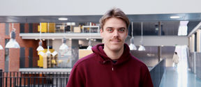 Aalto University / First year master’s student Oskari Lehtonen / photo: Linda Koskinen