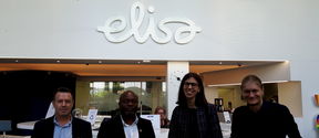 Elisalle Oyj:lle yritysprojektin toteuttanut opiskelijatiimi