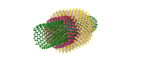 Different nanotubes layered on top of eachother