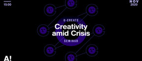 U-CREATE 2020: Creativity amid Crisis. Graphic Design by Heini Hälinen