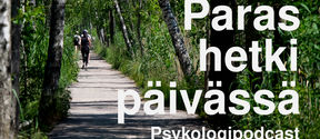 Paras hetki päivässä -psykologipodcast. Kuva: Anni Kääriä.