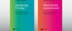 Designing Change book covers. Visual design: Cleo Bade