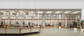 Aalto University library inside
