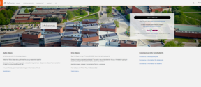 MyCourses aloitus- ja kirjautumissivu