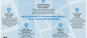 Aalto avenues to internationalisation