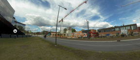 360 camera_Otaniemi campus construction_photo by Taija Votkin