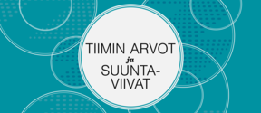 Tiimin arvot ja suuntaviivat pääkuva