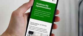ACREn tilakatalogin verkkopalvelu puhelimessa
