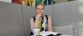 Riina Kostiainen at Nokia's facilities