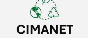 Logo with a green globe, leaf, and recycling symbol above the text CIMANET Doctoral Education Network