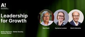 Better Business – Better Society seminar: Leadership for Growth