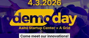 Aalto Startup Center x A Grid Demo Day 2026