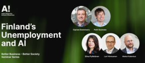 Seminaarijuliste: Suomen työttömyys ja tekoäly