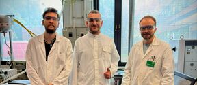 Left to right: Simone Santucci, Boris Hudec and Ville Miikkulainen 