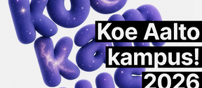 Koe Aalto-kampus! 2026 logo