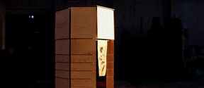 Darkness Library by Postdoctoral Researcher Gloria Lauterbach at Levyhalli, Suomenlinna