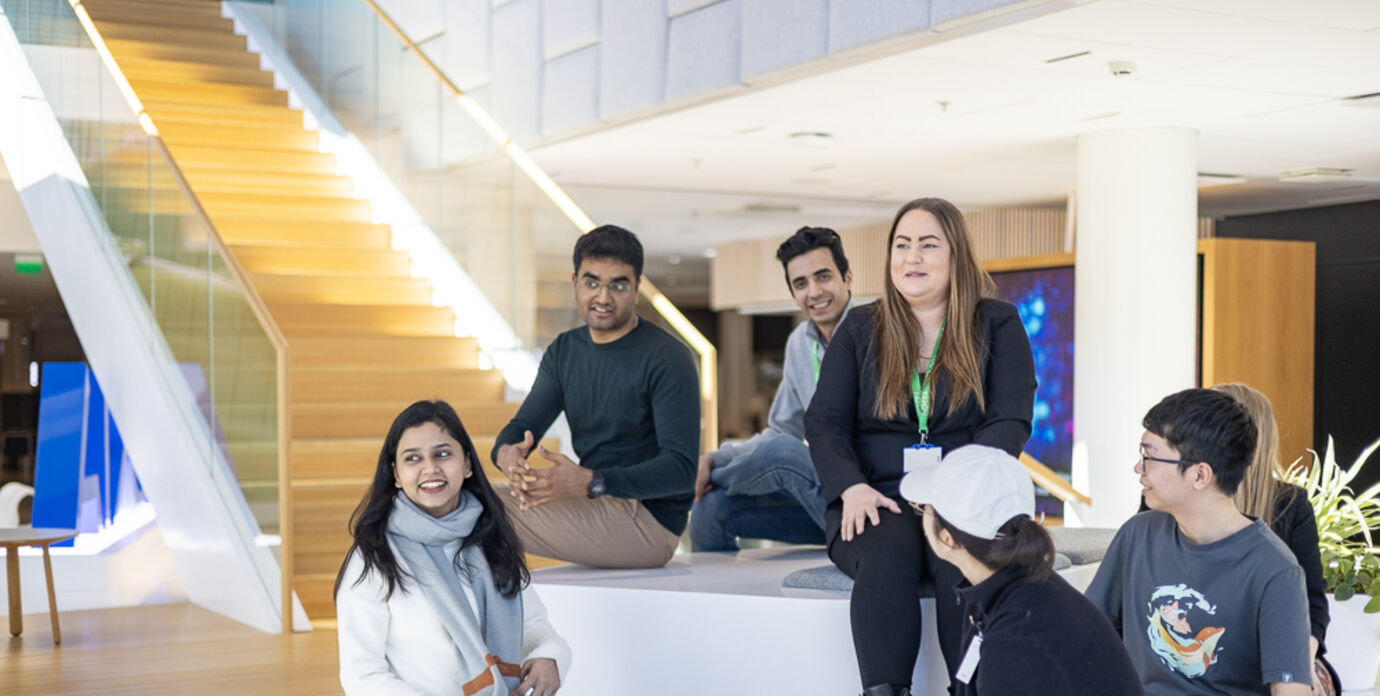 Aalto International Talent Program participants visiting their mentor company.