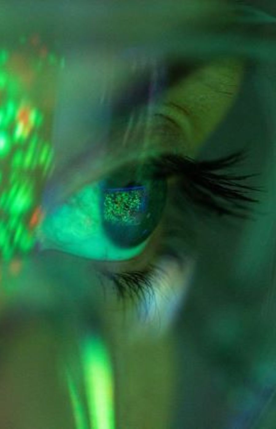 Illustrative image of a woman working in a lab