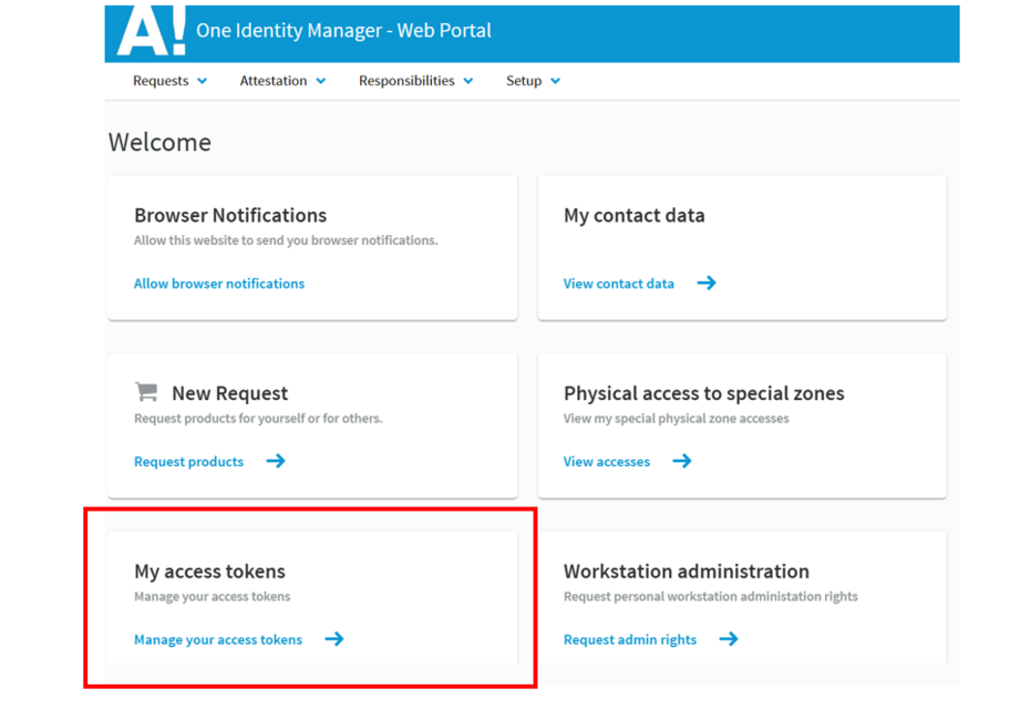 My access token