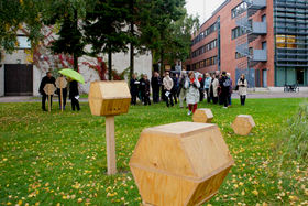 Aalto University / Melliferopolis-projektin mehiläispesät / Photographer Mikko Raskinen