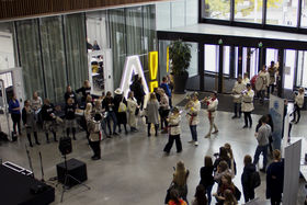 Retuperän WBK saapumassa messuille. Kuva: Elias Nordman.