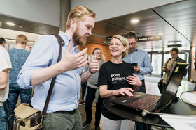 Yhteisötilaisuus 21.5.2019, kuva 8436, kuvaaja Jaakko Kahilaniemi