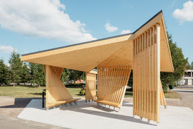 Kohta – The passenger shelter at Koria railway station. Photo: Tuomas Uusheimo