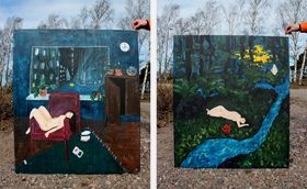 The forest flips its eyes, Liisa Kaunisvirta