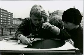 Kaj Franck's composition course, playground in Kallio