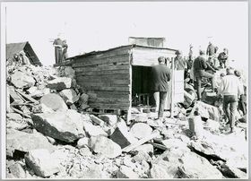 Shelters in Jätkäsaari, Kaj Franck's general composition course
