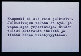 “Object and environment” exhibition 1968–1971 slides