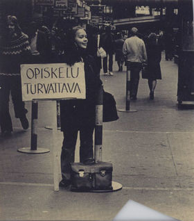 'Study must be secured'. Teaching situations at the Ateneum 1970-1980. University of Art and Design. Photo: Aalto University Archives 