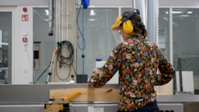 The Alder Project prototypes on the making, photo saara kantele