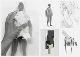 sulfurinc tunic developedment - crafting from 3D scan, flattening through paper models and digital tools