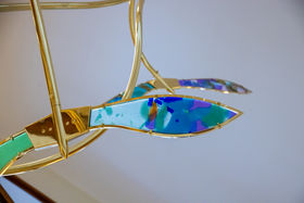 Sakari Kannoston Kiertää-teoksen yksityiskohta. 