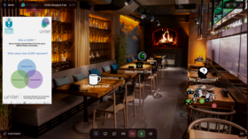 Student representatives of Unite! (SURE) hosted the coffee room at the Unite! Virtual Fair for Students. 