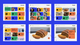 Different screens of the Mimi Home UI.