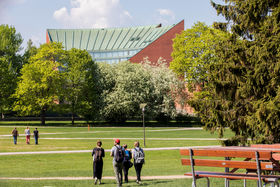 Otaniemi campus in the summer