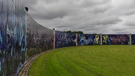 Artwork (mural) by Carl-Henning Pedersen. Photo by Aalto University, Giulnara Launonen