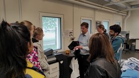 Campus tour. Photo by Aalto University, Giulnara Launonen