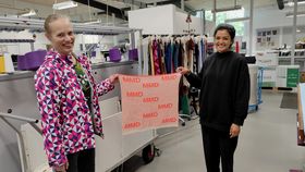 Workshop (textile prototyping, testlab). Photo by Aalto University, Giulnara Launonen