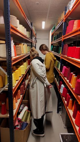 Workshop (textile prototyping, testlab). Photo by Aalto University, Giulnara Launonen