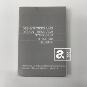 Susann Vihma (toim.): Designforschung.