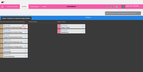 Adding courses to the timeline