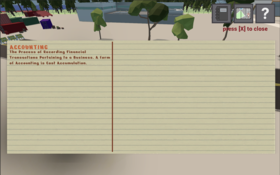 Cost driver, game screenshot_GLOSSARY. For more information please see Game prototypes by Online Hybrid Lab