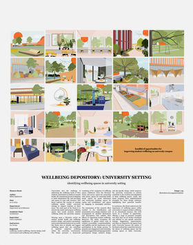 The poster of Milica Stefanovic's master's thesis work. 