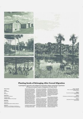 The poster of Meeri Pitkänen's master's thesis work. 