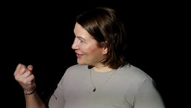 Event host Aicha Manai